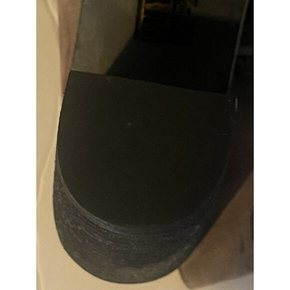 Jeffrey Campbell x Anthropologie Cors3 •9.5•Suede Peep Toe Lace-up Ankle Bootie - Picture 9 of 9